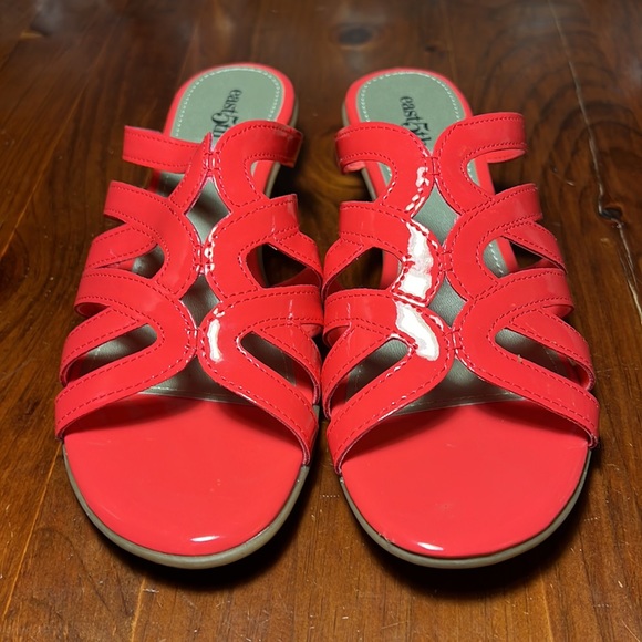 east5th Hot Orange/Pinkish Sliders - Picture 4 of 12